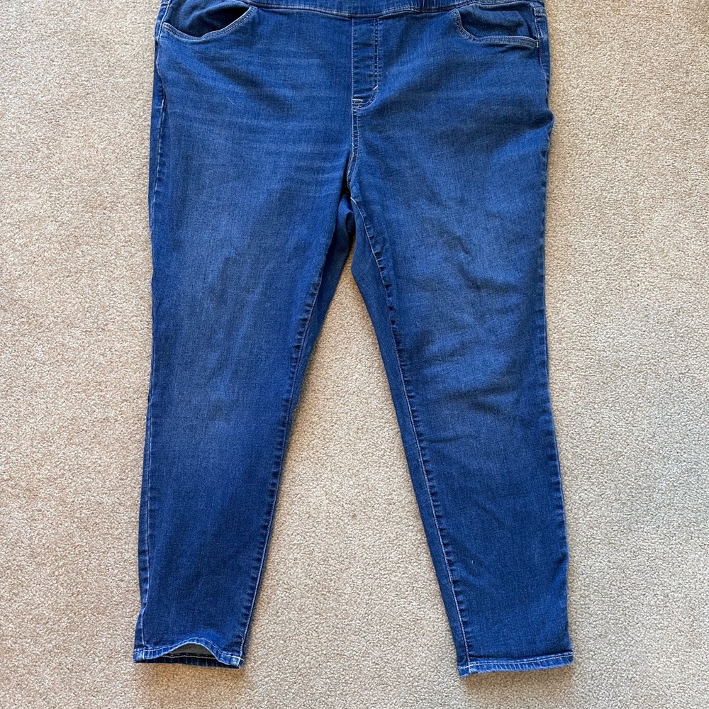 EVRI Women's Dark Blue Skinny Jeans